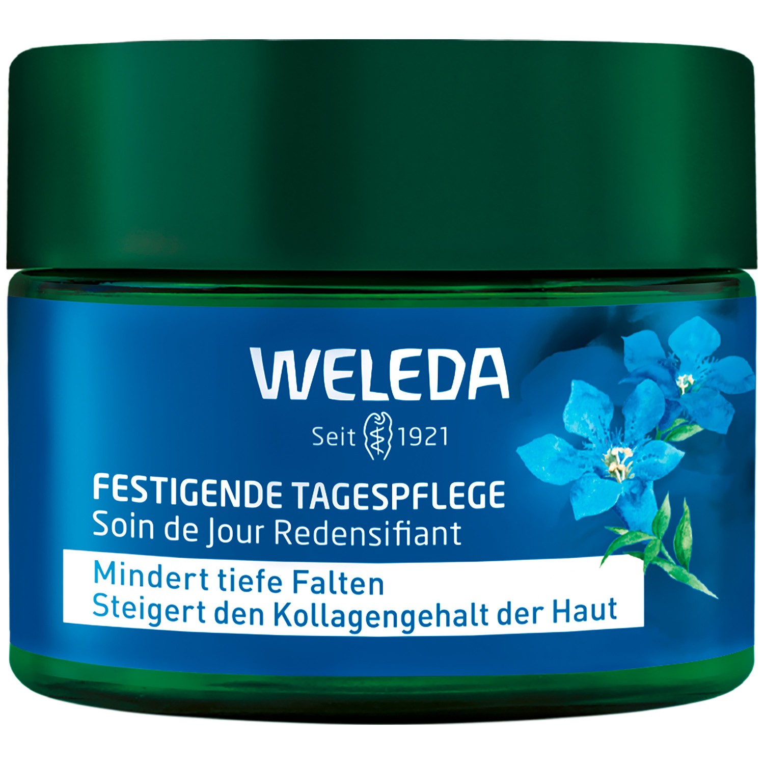 Weleda Soin de jour raffermissant Blauer Gentiane & Edelweiss