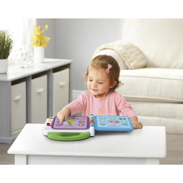 Interaktives Buch – VTECH – Mein zweisprachiges Bilderbuch – 100 Wörter – Baby – 3 Spielmodi
