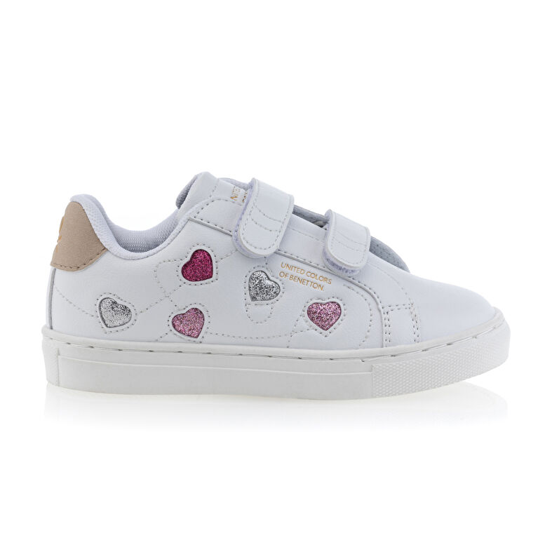 Cestas / zapatillas Fille Blanc