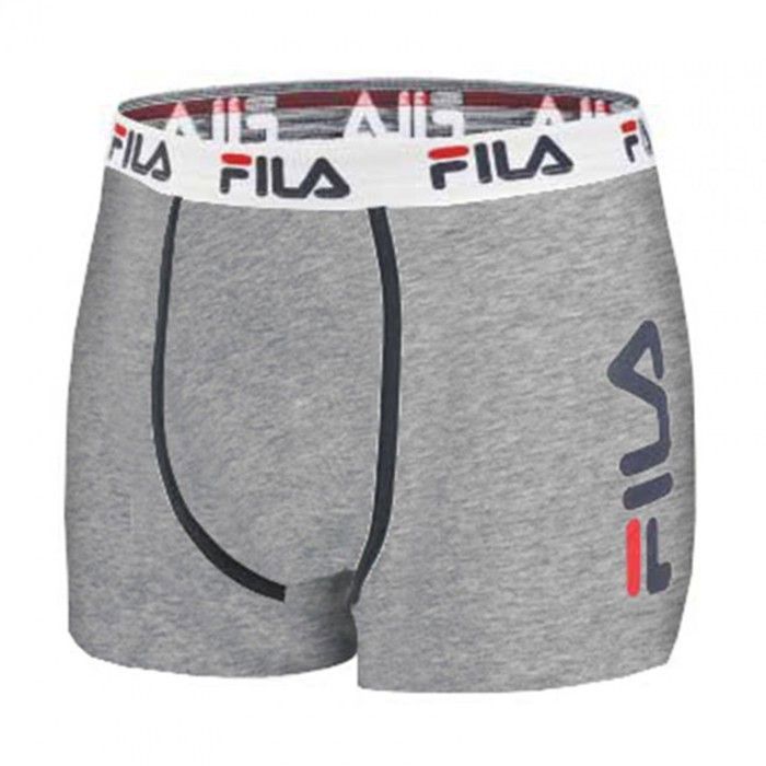Calzoncillos bóxer Fila para hombre - Negro (Paquete de 2)