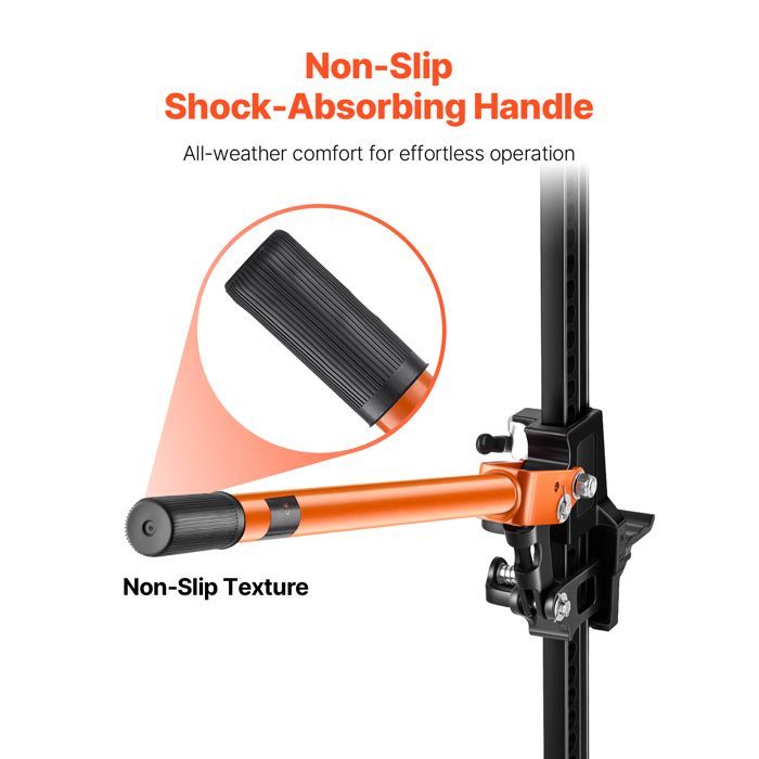 VEVOR 4x4 All-Terrain Jack - 3.18 Ton Load Capacity - 91.5 cm Ratchet Jack - Hi-Lift High Lift with 13-77 cm Lifting Range