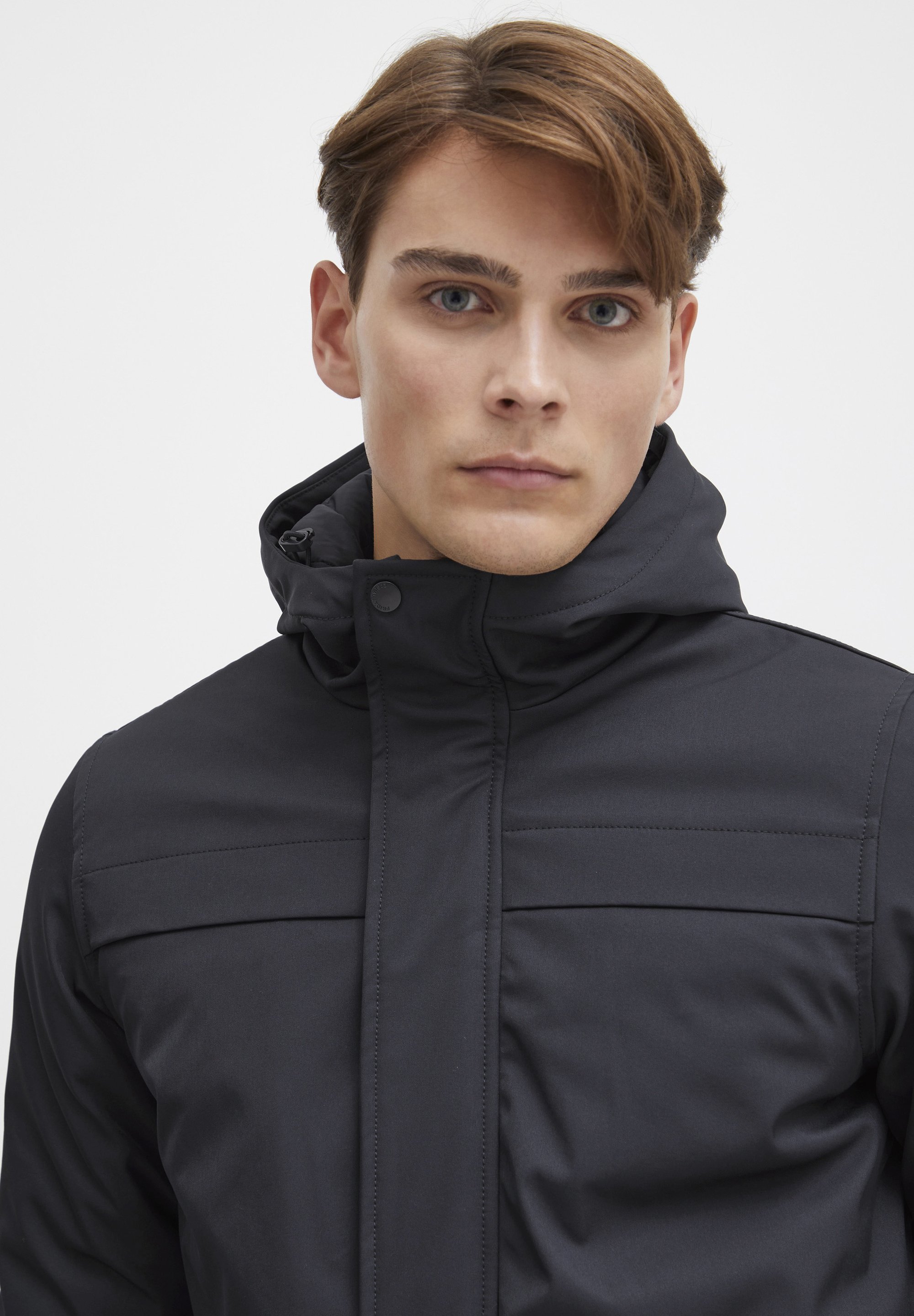 Casual Friday CFOlik - Cappotto invernale - blu scuro