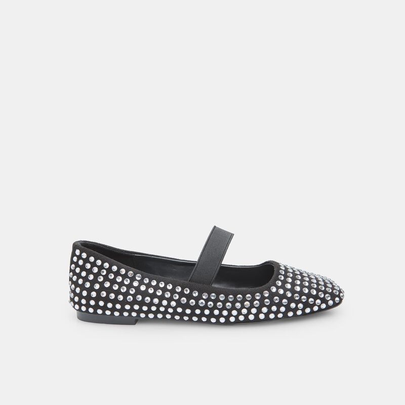 BATA RED LABEL Mary Jane ballerina's voor dames met strass-steentjes
