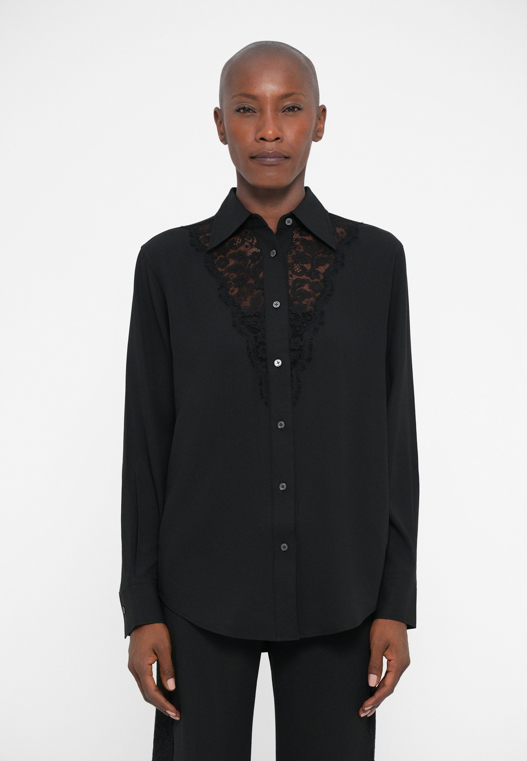 Filippa K SHIRT - Blouse met knoopsluiting - zwart