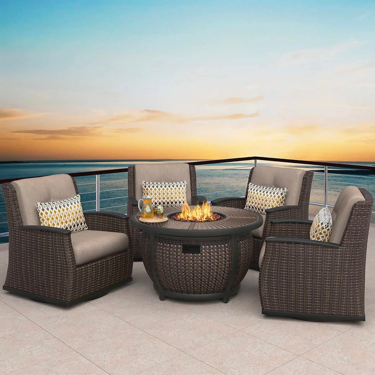 Agio Vermont 5-teiliges Fire Chat Set