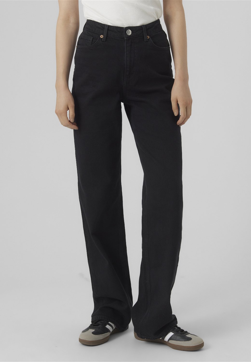 Vero Moda lange broek met wijde pijpen