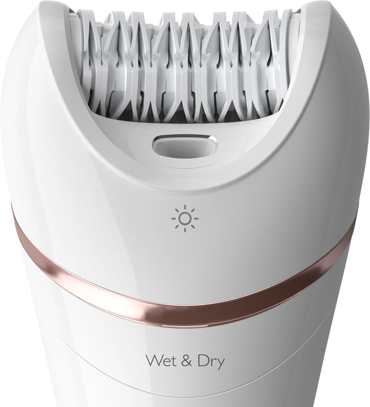 Philips Epilator Serie 8000 BRE730/10 Nat & Droog ontharingsapparaat
