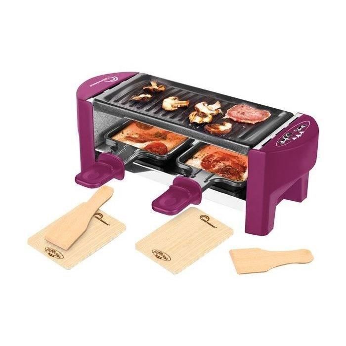 Raclette para 2 personas - LITTLE BALANCE - ¡Muu...! - ciruela