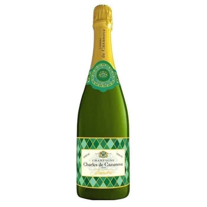 GH MARTEL De Cazanove Arlequin Champagne Demi-sec - Branco - 75 cl x 6