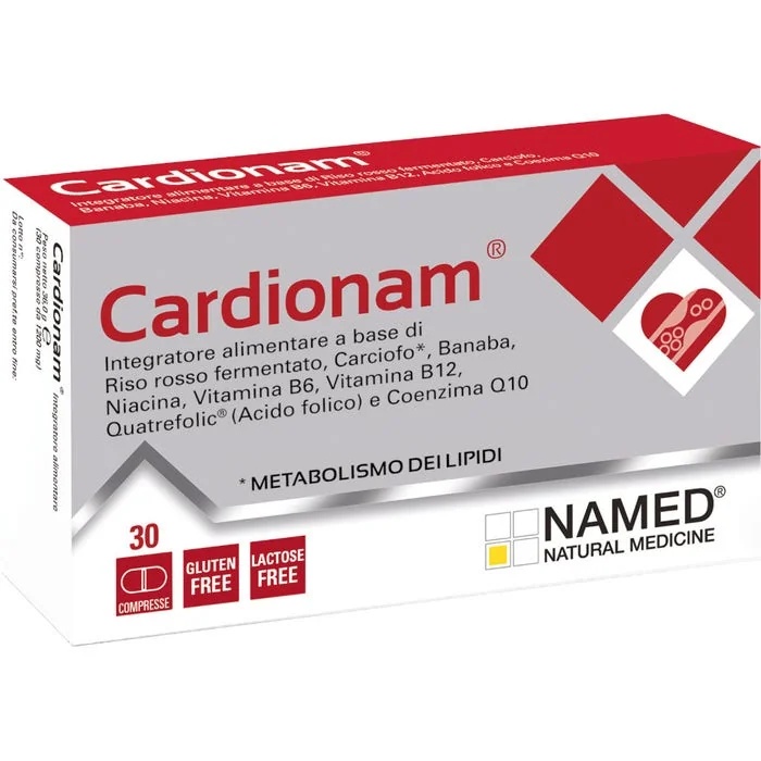 Cardionam, complément alimentaire en 30 comprimés contenant du cholestérol