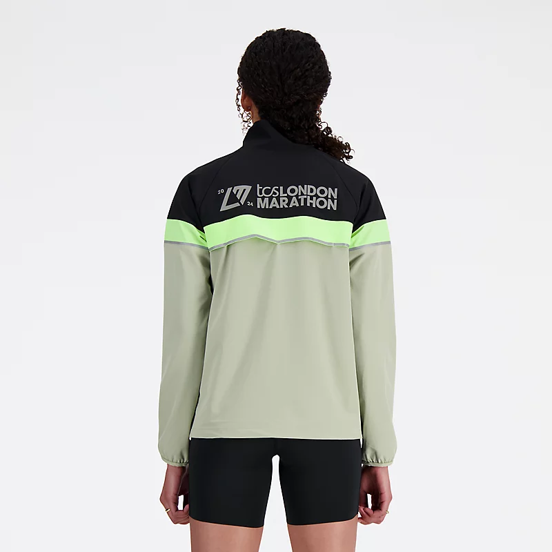 Marathonjack voor dames van de London Edition – ZWART