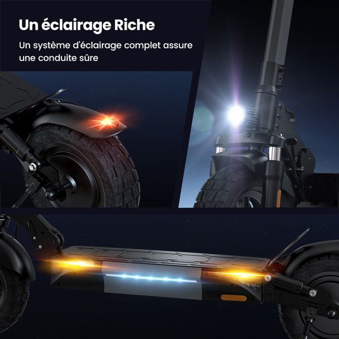 Patinete eléctrico plegable AGILERIDE AS-P1 de 10