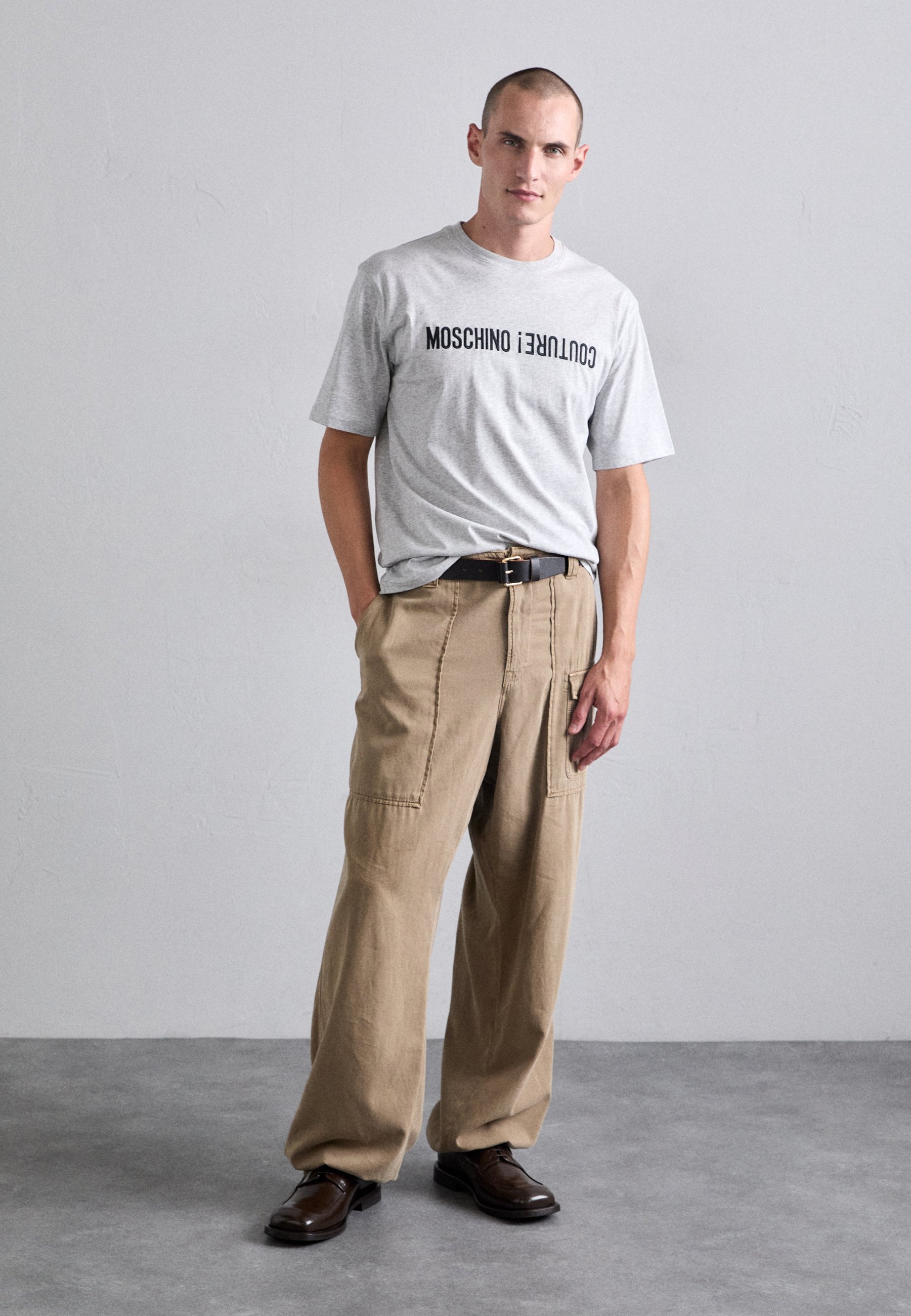 MOSCHINO Smart veterschoenen - donkerbruin