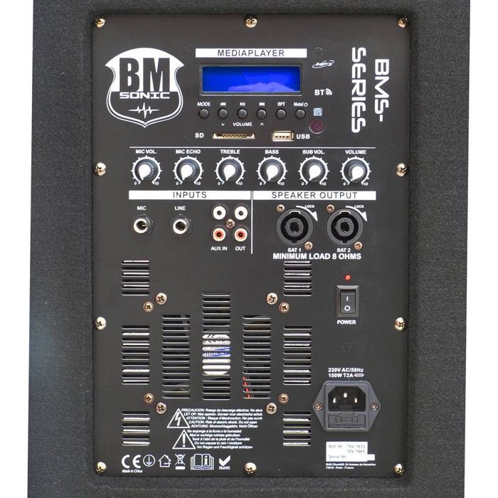 Complete SONO PACK 4800W, 4 Speakers, 2 SUB 18
