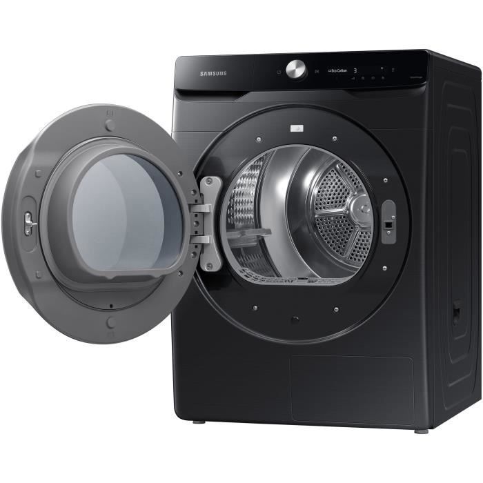 Secadora con bomba de calor SAMSUNG DV16DG8600BV - 16 kg - Inverter digital - Ancho 84,4 cm - Secado óptimo - Negra