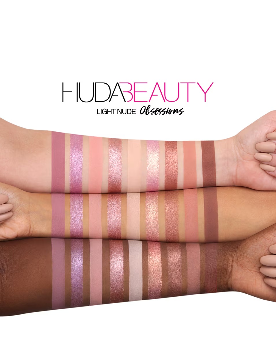 HUDA BEAUTY NUDE OBSESSION ΠΑΛΕΤΑ ΣΚΙΩΝ ΜΑΤΙΩΝ ΑΝΟΙΧΤΩΝ ΜΑΚΙΓΙΑΖ