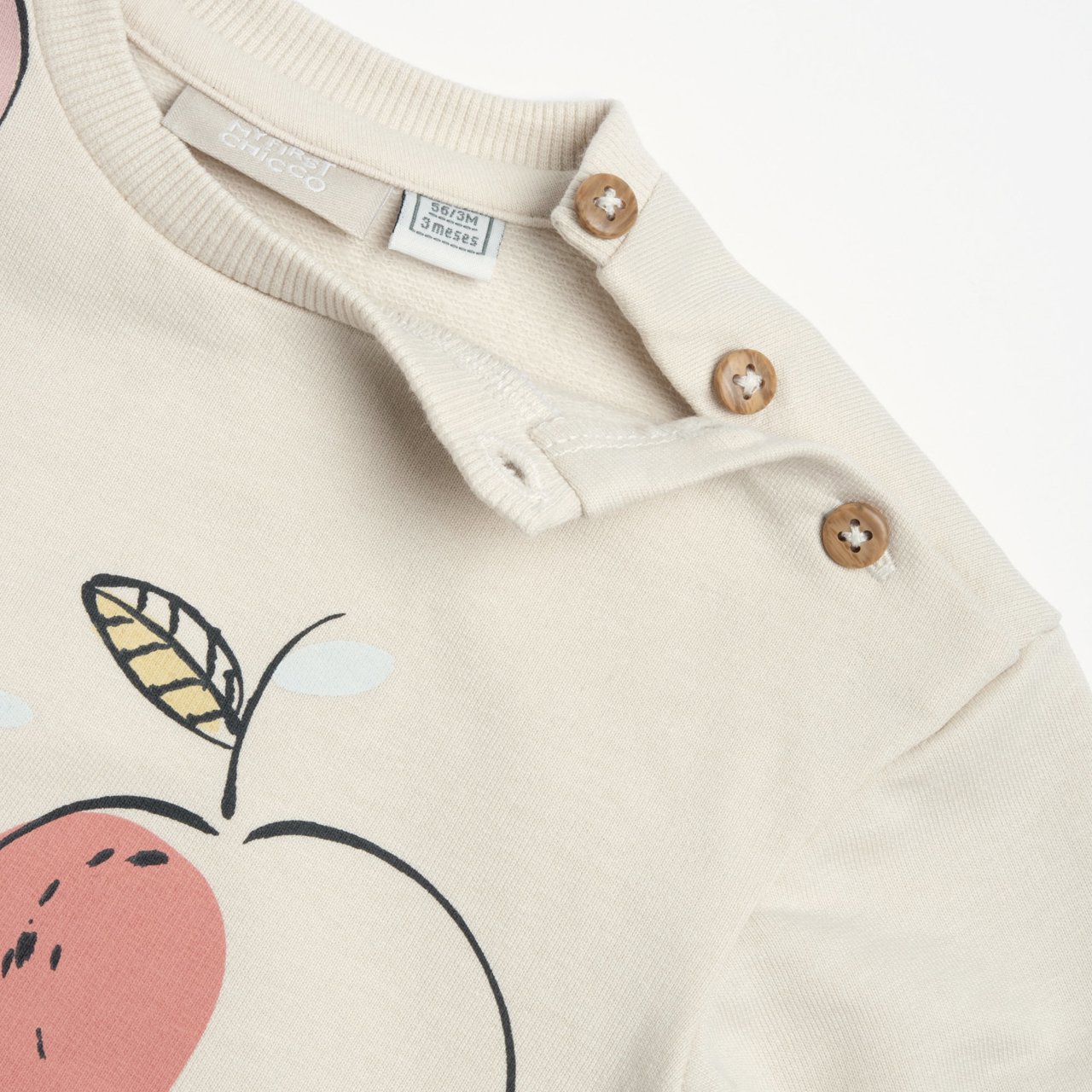 Sweat-shirt à motif de fruits