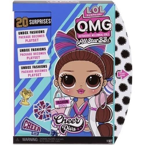 Muñeca LOL Surprise OMG Sports Fashion - Animadora - 24 cm