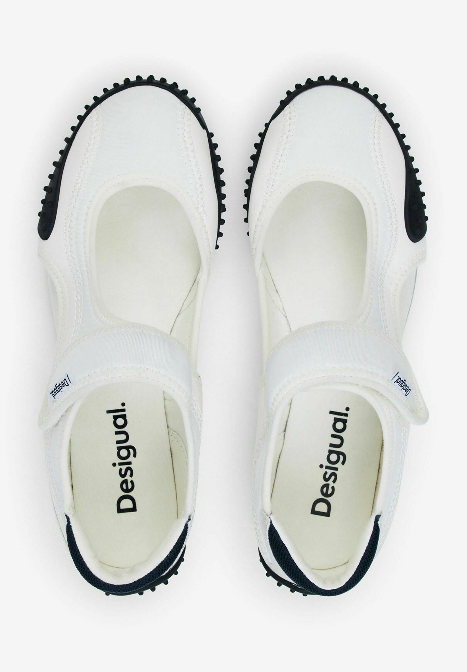 Desigual STYLE OPEN - Balerínky s remienkom na členok - biele