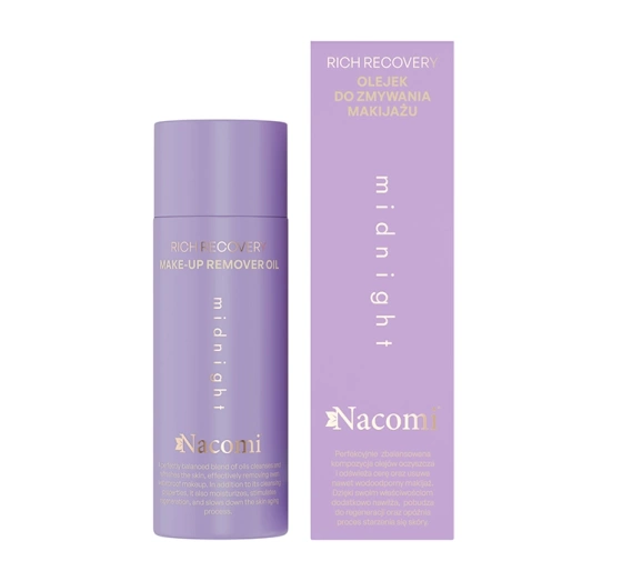 Nacomi Midnight olejek do zmywania makijażu 100 ml