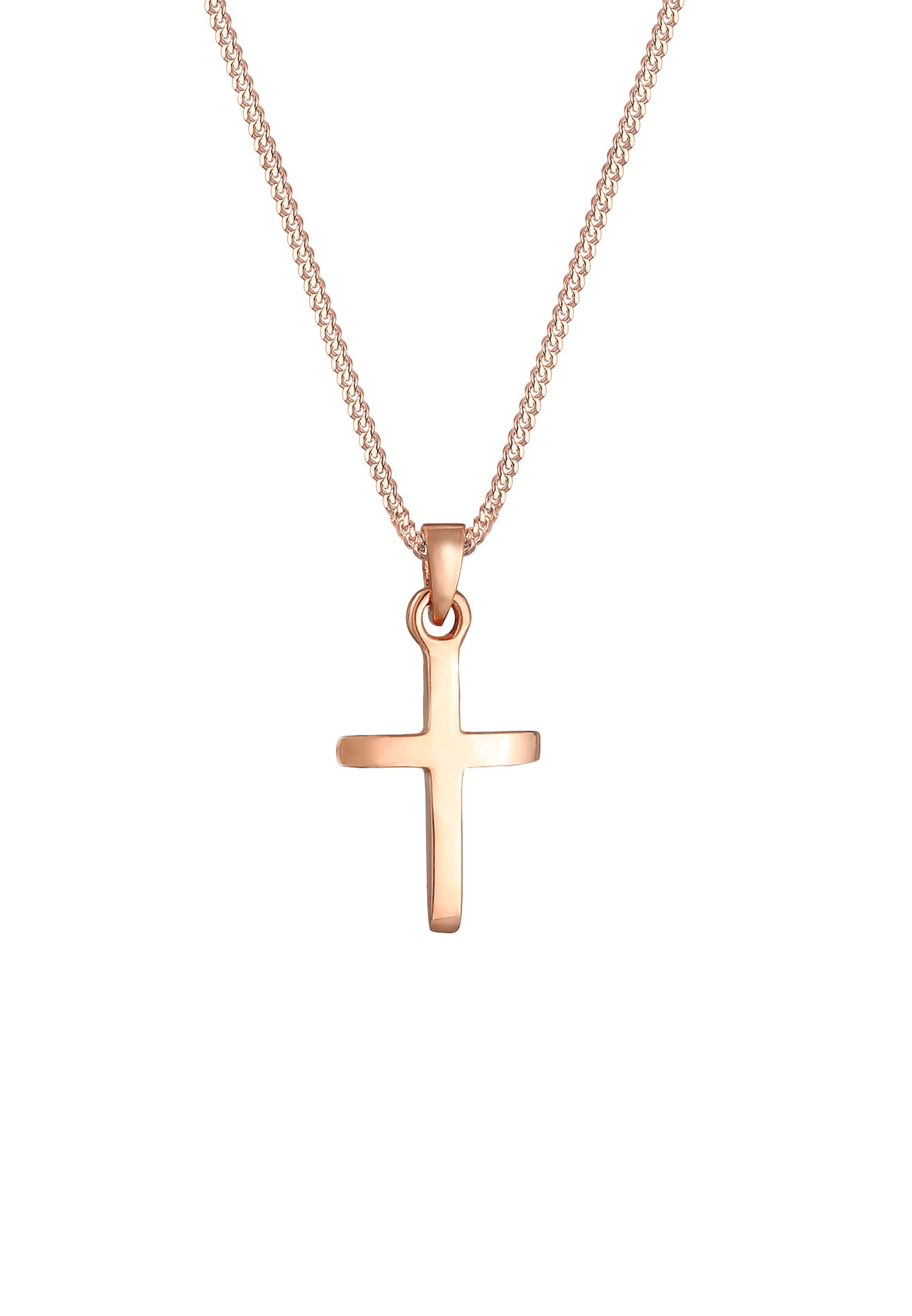 Elli Femmes Pendentif Croix Gravure Étoile Croyance en Argent Sterling 925