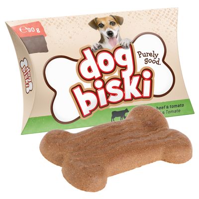 Galletas para perros Briantos DogBiski - Pollo, ternera y tomate