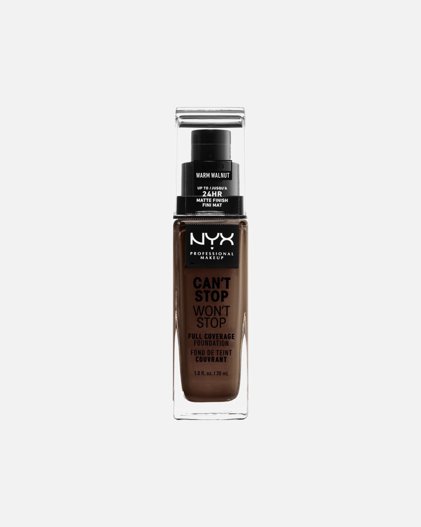NYX Professional Makeup Foundation Wedding Can't Stop Won't Stop Full Coverage - 30 ml