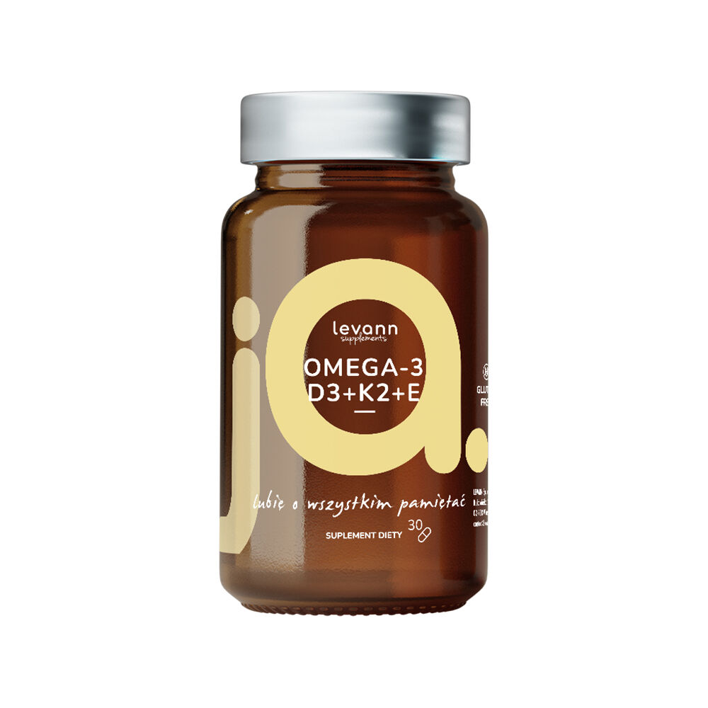 Levann Kosttillskott Omega3+D3+K2+E