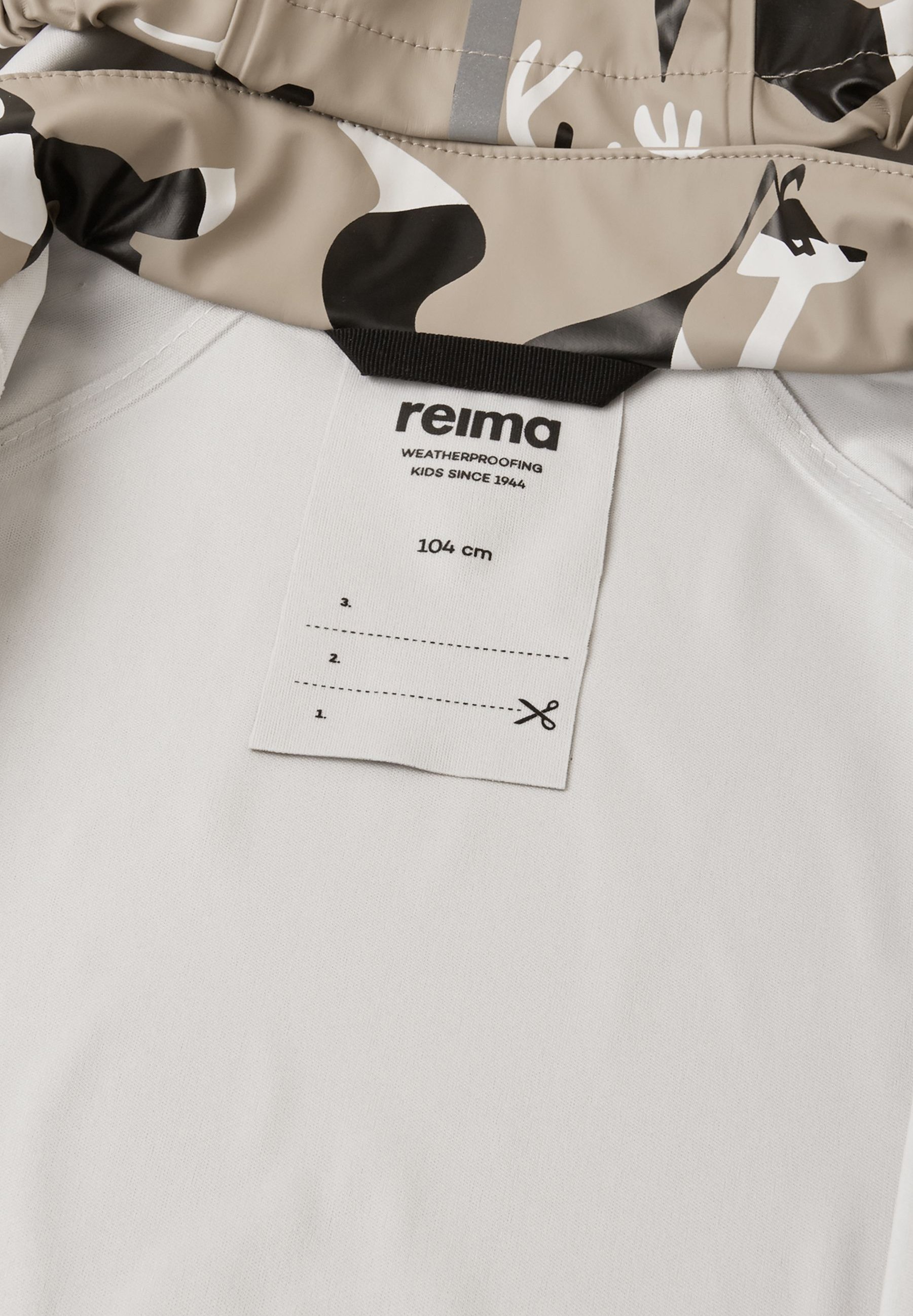 Reima VESI UNISEX - Veste imperméable - earthy beige