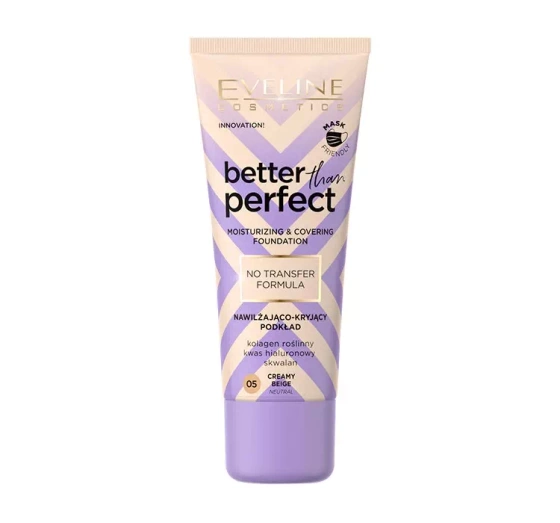 Eveline Cosmetics Better Than Perfect podkład do twarzy 5 Creamy Beige 30 ml