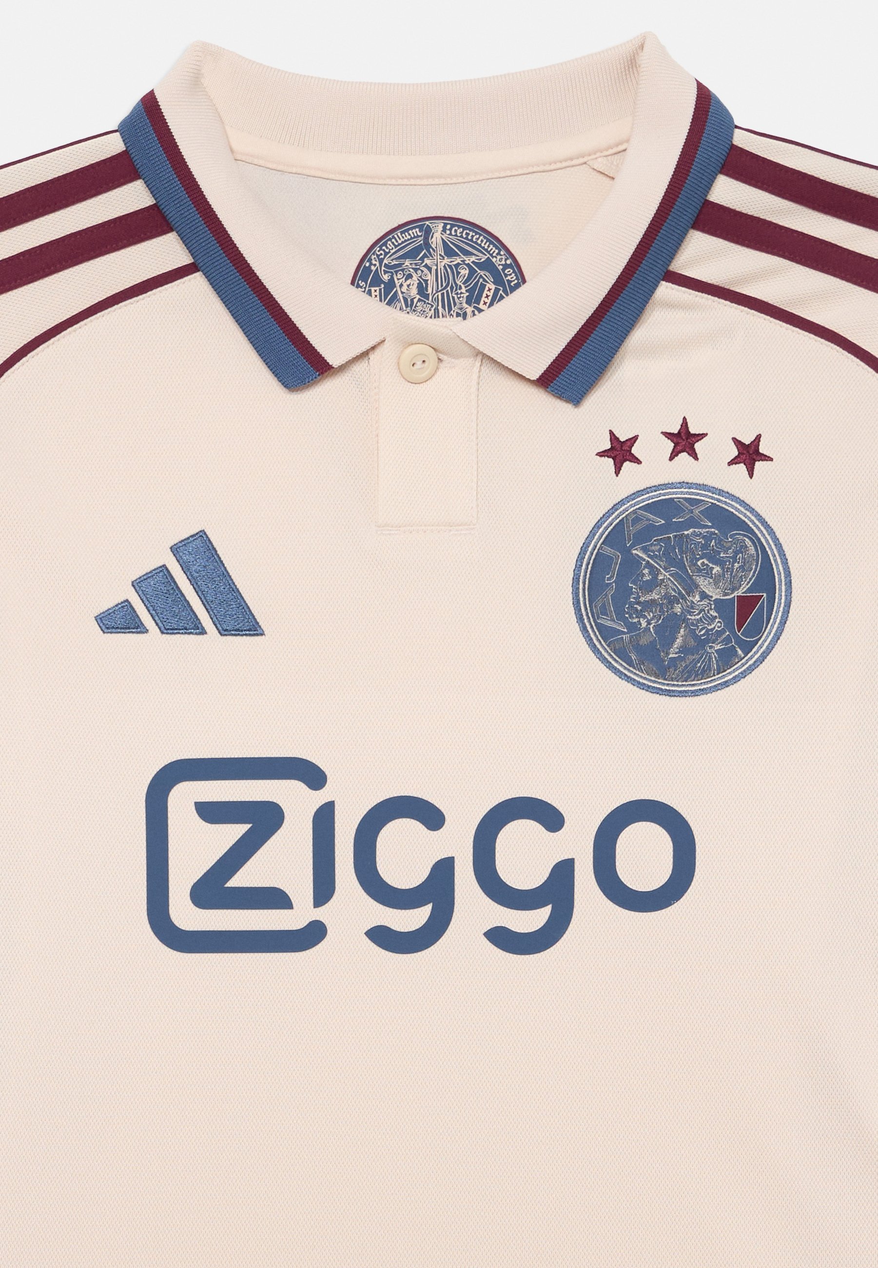 adidas Performance AJAX AMSTERDAM DERDE KINDEREN UNISEX - Voetbalshirt - halo ivoor