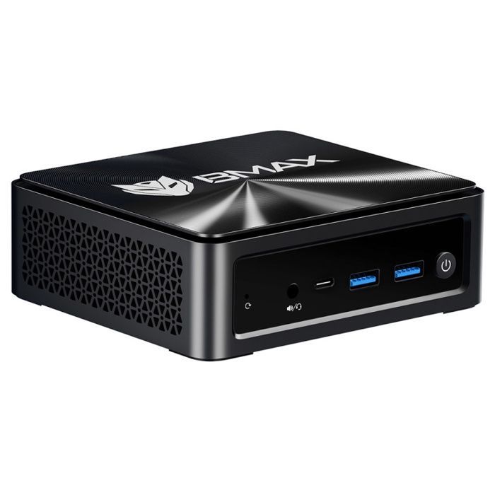 Mini PC BMAX B7A Pro - Processeur AMD Ryzen 5 7430U 6 Cœurs (4,3GHz Max.)- 16GoRAM -SSD 512Go -Triple Affichage 4K (DP+HDMI+Type-C)