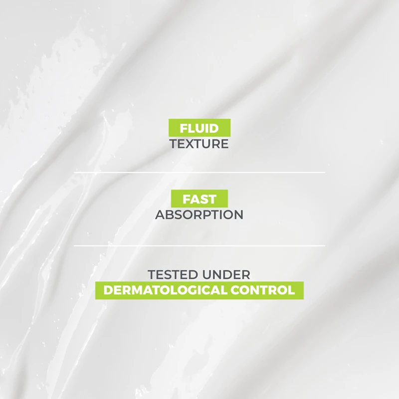 Loção corporal emoliente A-Derma Exomega Control contra irritação e coceira na pele.