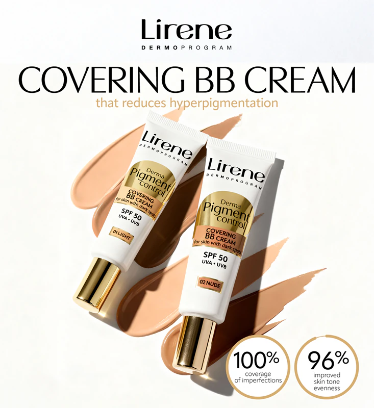 Lirene Derma Pigment Control Abdeckende BB-Creme LSF 50