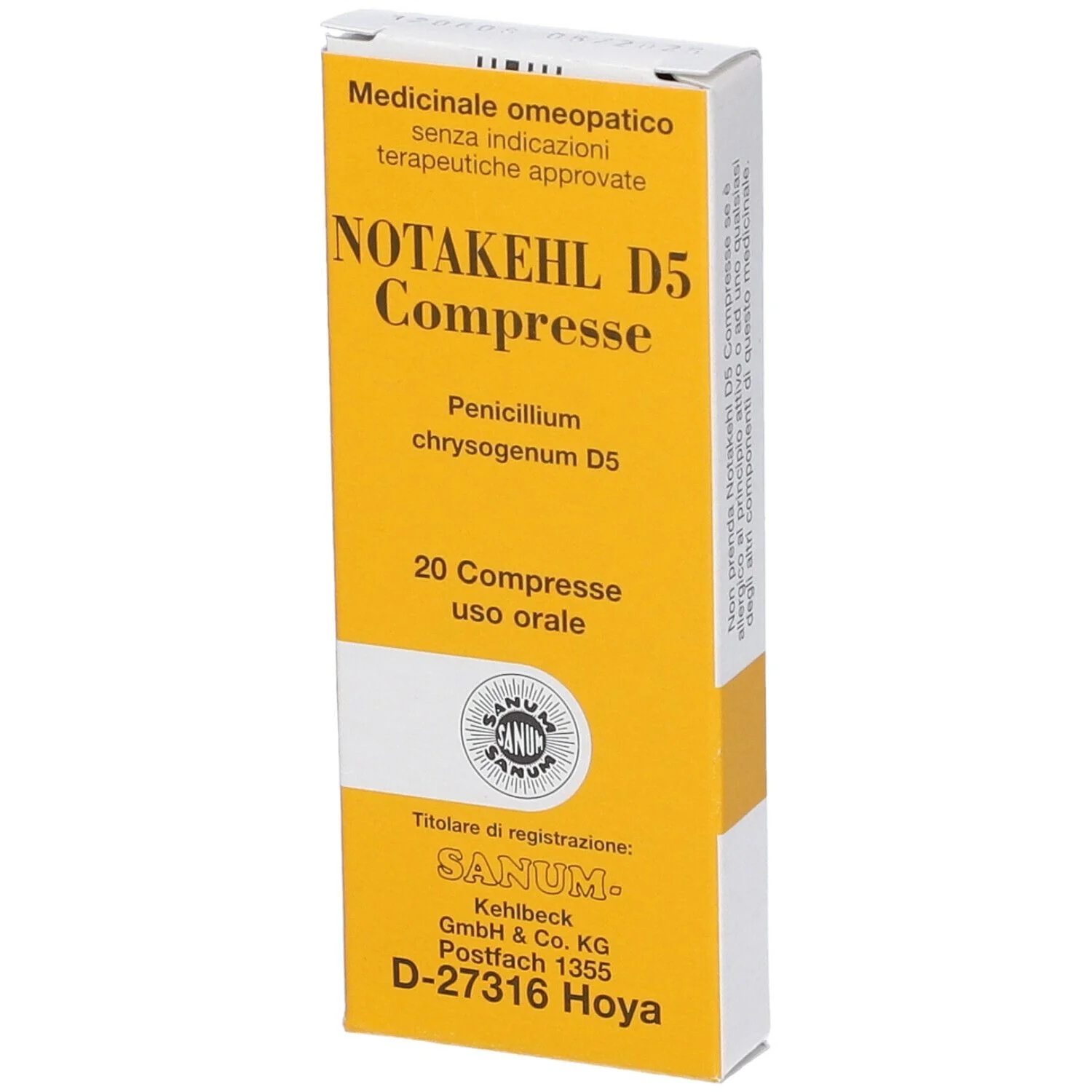 Notakehl D5 20Cpr Sanum