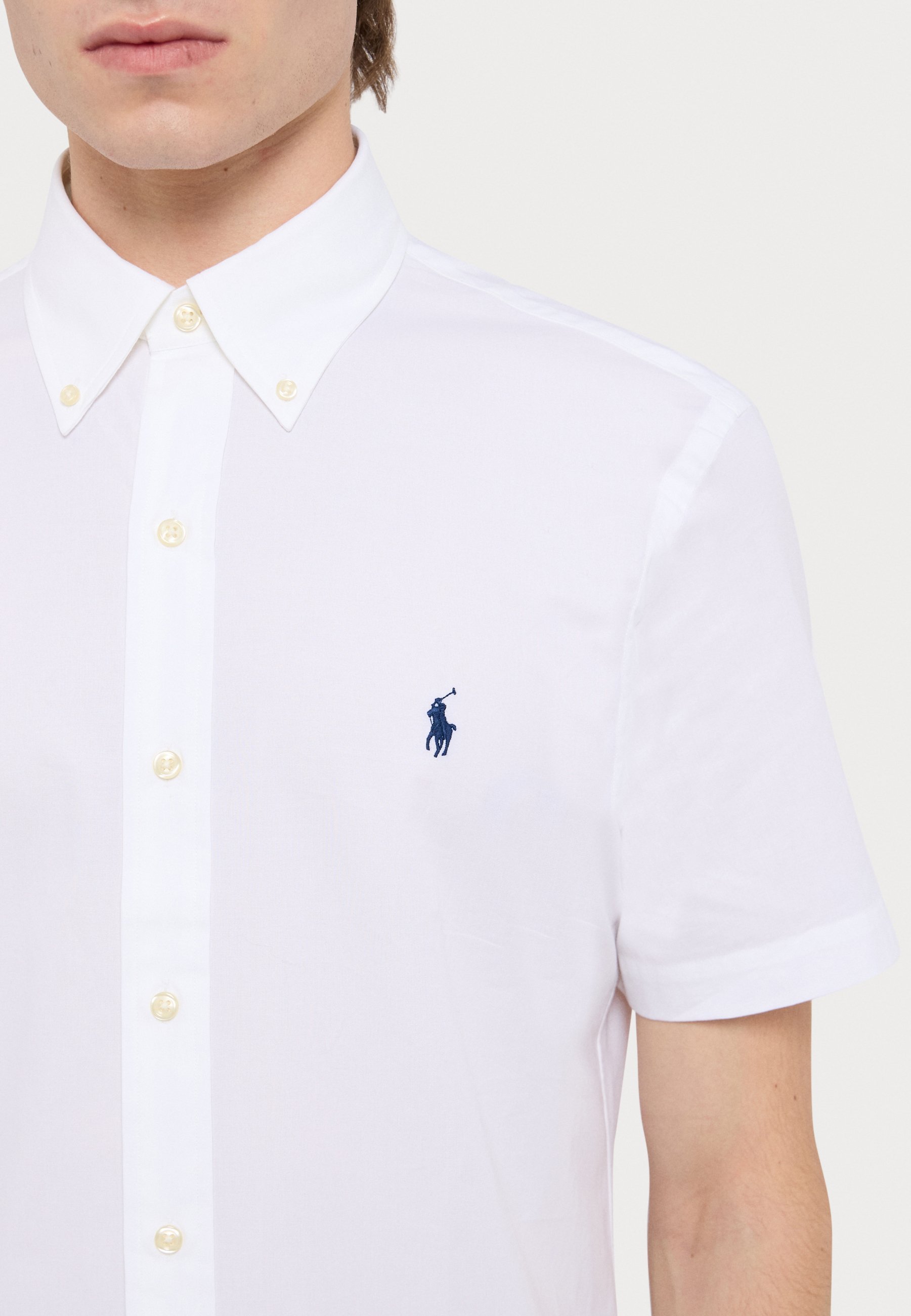 Polo Ralph Lauren CUSTOM FIT STRETCH POPLIN SHIRT - Shirt - wit