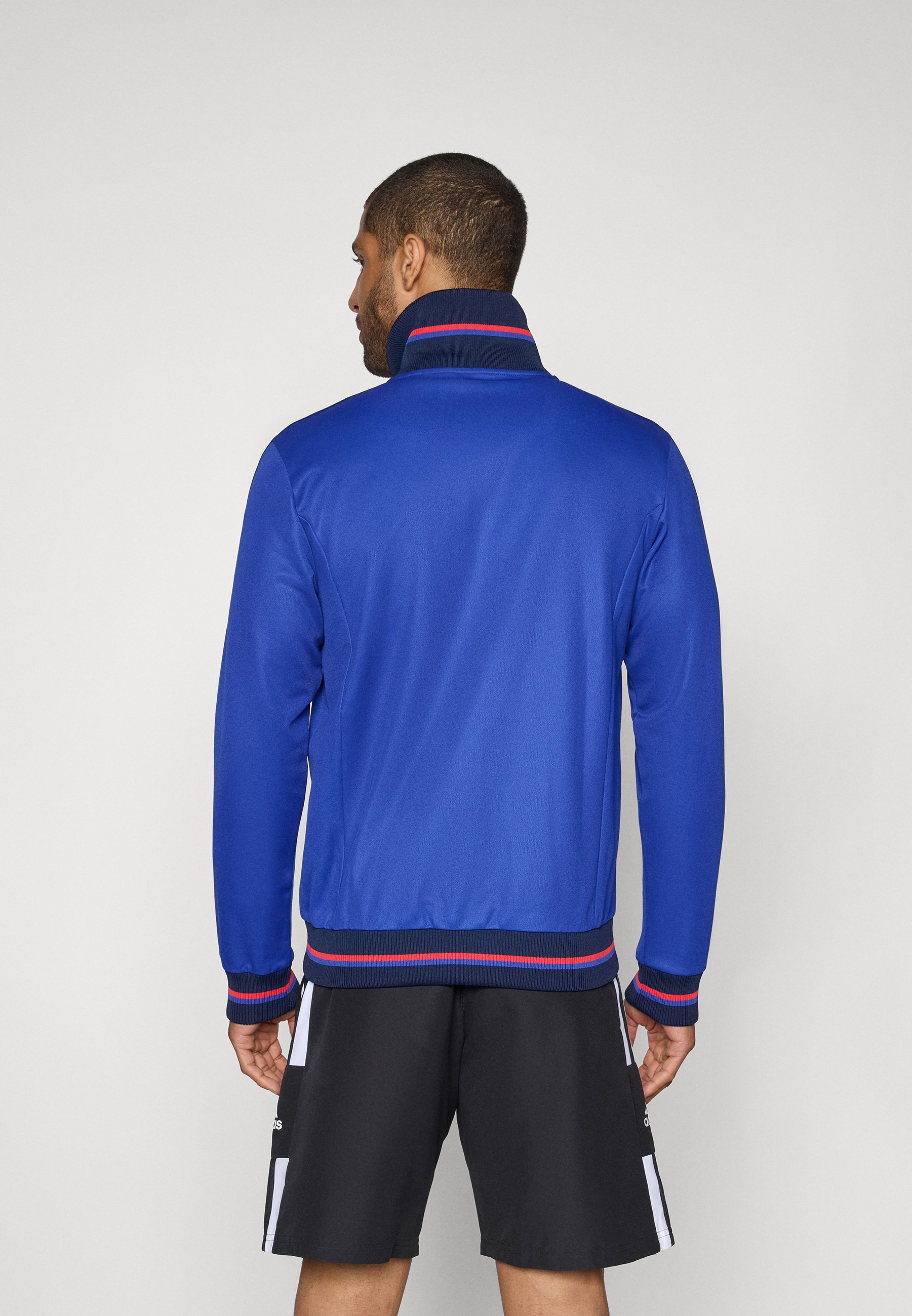 adidas Originals OLYMPIQUE LYON 75 ANNIVERSARY TRACK TOP - Clubkleding - semi-transparant blauw