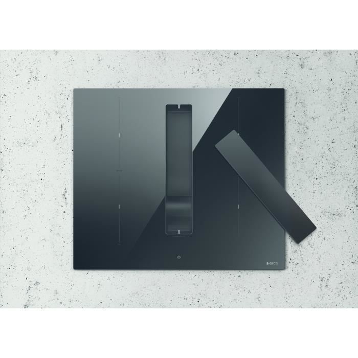 Plaque à induction aspirante - ELICA - NikolaTesla Fit - BL/A/60 - 4 feux - 60 x 51,5 cm - Noir