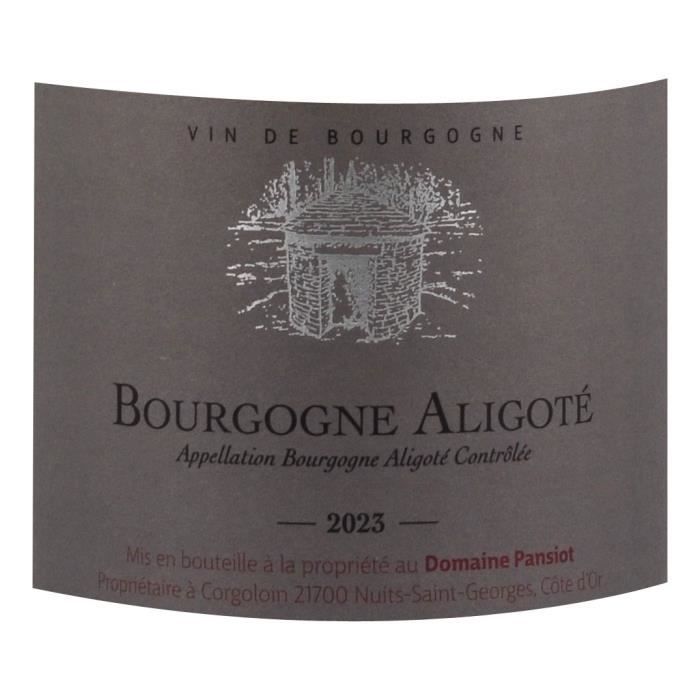Domaine Pansiot 2023 Bourgogne Aligoté - Vin blanc de Bourgogne
