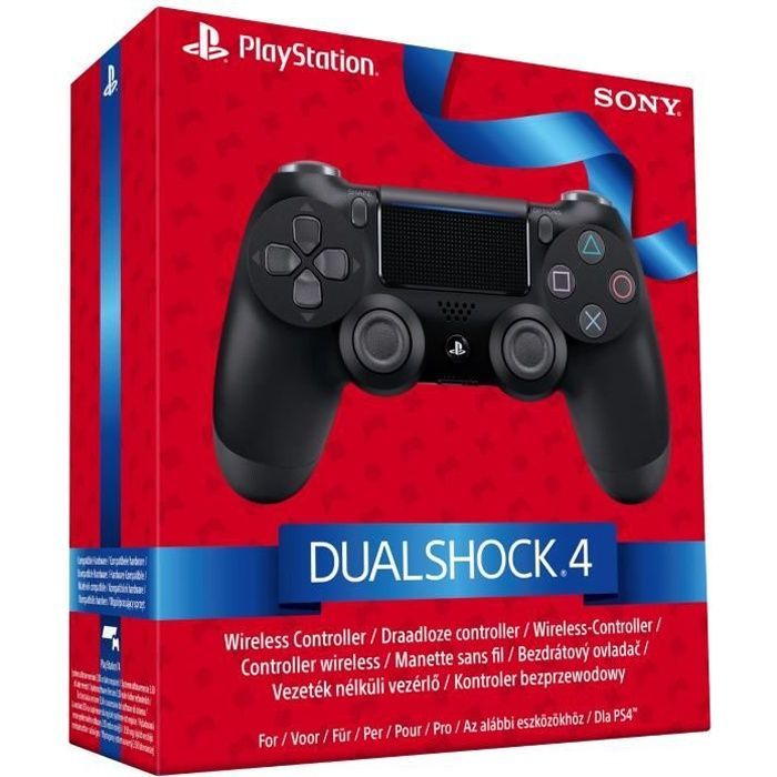 Mando DualShock 4.0 V2 Edición Limitada para PS4 - Negro Azabache - Regalo de Navidad - PlayStation Oficial