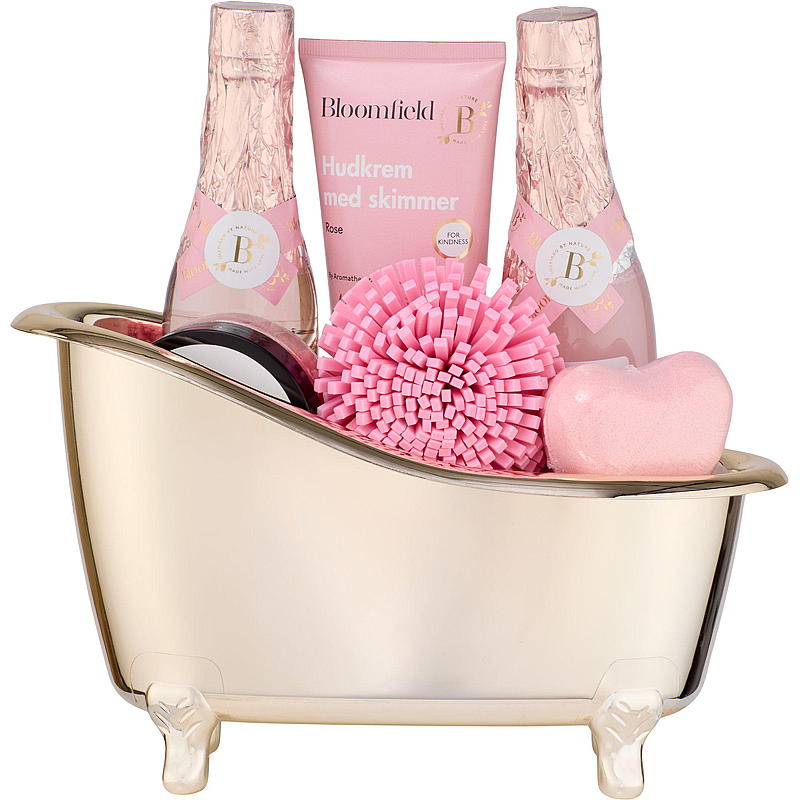 Coffret cadeau pour le bain contenant 6 pièces