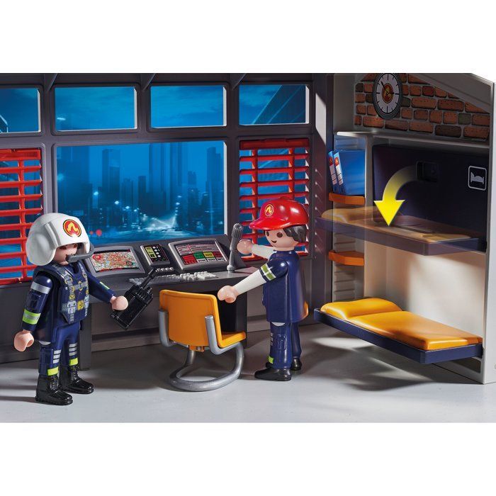 Pack Estación de Bomberos (9462) + Camión de Bomberos (9464) de Playmobil