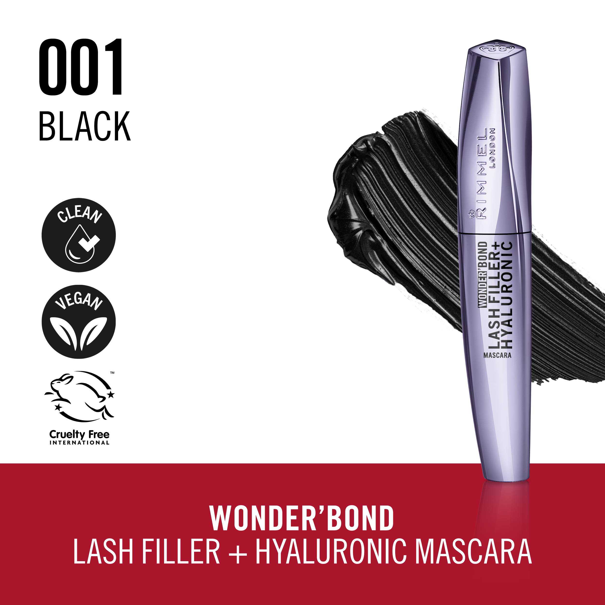 „Wonder Bond“ blakstienų tušas „Filler“