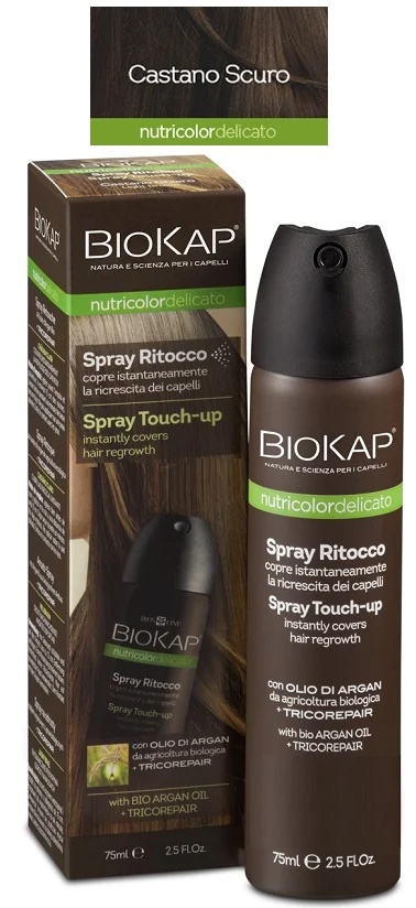 BIOKAP Spray retouche Nutricolor Biokap Brun foncé
