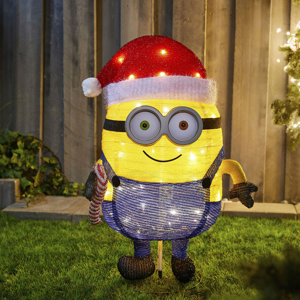 Figurină de Crăciun cu LED-uri Minion