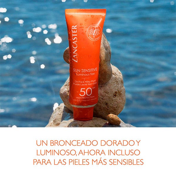 Solkänslig oljefri mjölkig vätska SPF50 | 50 ml