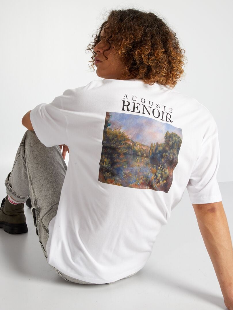 'The National Gallery' T-shirt - WIT