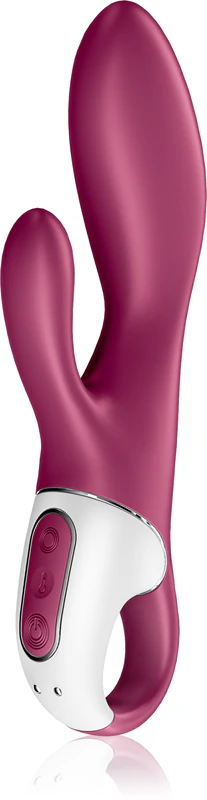Vibrador Satisfyer HEATED AFFAIR WARMING RABBIT com estimulador clitoriano