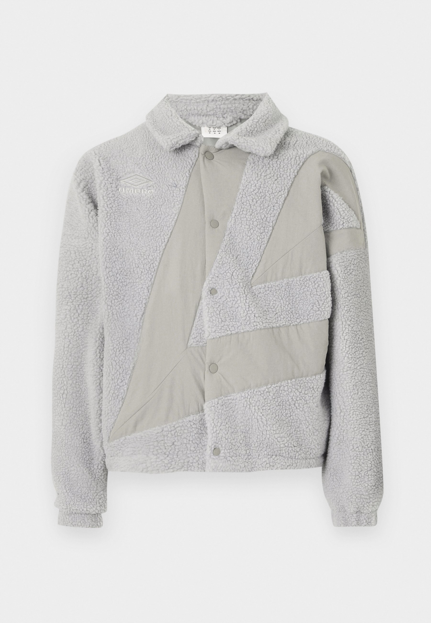 Umbro ACKET - Veste polaire - Brume portuaire/Gris ultime