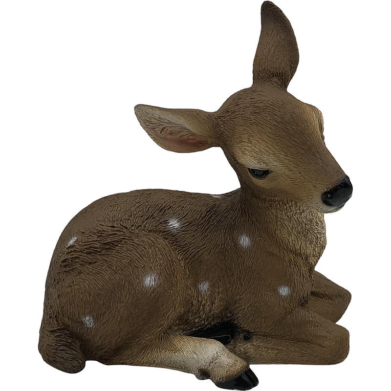 Bambi en résine de polyrésine de 13 cm